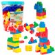 Bloques educativos Lean toys de 160 piezas con cubo de almacenamiento