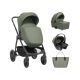 Carrito de bebé 3en1 Kikkaboo Modena Verde Militar