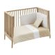 Jgo 2 Pcs.f.nordica Cuna 70 Vichy10 Beige 110x170x3 Cm - Cambrass