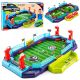 Juego de mesa arcade 2 en 1 fútbol y hockey de Lean toys.