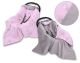 Manta Doble Cara para Silla de Auto My Sweet Baby - Conejos Rosados