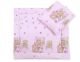 Conjunto de Ropa de Cuna My Sweet Baby - Teddies Pink