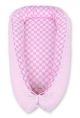 Cocoon Nido Premium para Bebés My Sweet Baby - Rosa con Puntos Blancos