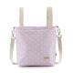 Bolso Talega Blush Rosa de Cambrass con características de diseño práctico.