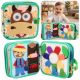 3D Felt Sensory Educational Book - Domestic Animals - Cow