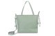 Bolso Maternal Sensillo de Eco-Cuero en Color Verde Oliva