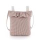 Bolso maternal Bohem Taylor Cambrass color rosa vichy, vista frontal