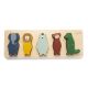 Puzzle de formas de madera Trixie - Juguete educativo