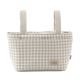 Bolso Organizador Vicky Beige 13x38x20 Cm - Cambrass