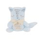 Manta de regalo bordada 3D Little Fox Kikkaboo para bebé