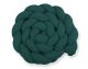 Protector de Cuna Knot Bumper XXL Bottle Green - My Sweet Baby