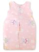 Cotton Sleeping Bag For Children, Size M, 6-12 Months, Tog 2.5, All-season, Bunnies On Pink