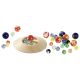 Juego de canicas con plato con 31 canicas - imagen 2