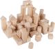 Juego de construcción madera, en saco - 100 Unidades