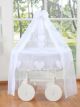 Moisés Deluxe Amelie de Mimbre Blanco con Dosel