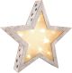 Lámpara Estrella Shabby Chic