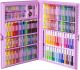 Maletín de pintura rosa (168 piezas) - imagen 2