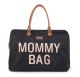 Bolso de maternidad Mommy Bag Negro Letras Doradas , Childhome