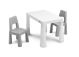 Mesa Infantil de plástico y 2 sillas Monti , Toyz