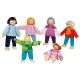 Muñecos flexibles familia moderna - imagen 2