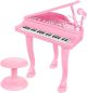 Piano rosa XL + Taburete + Micrófono