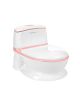 Inodoro para bebés Flushy Kikkaboo con diseño infantil y sonido realista, ideal para el baño.