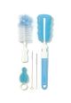 Kit para Limpiar Biberones y Tetinas  Babyono color azul