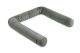 Protector en Rulo para Cuna – 200 cm – Tejido Aterciopelado y Relleno Antialérgico-Gris - imagen 2