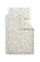Edredón y Funda de Almohada para Cama Diseño Clematis para Niños - 100x135 cm, Algodón 100%