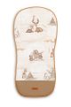 Colchoneta Reversible para Cochecito 'Brown Cops' - Diseño en Tonos Tierra