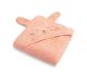 Toalla de Baño Suave con Capucha Conejo 90x90 cm - Rosa