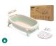 Neno Lucy – Bañera Plegable para Bebés con Termómetro y Diseño Portátil