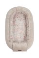 Nido de Bebé Reversible Velvet Bloom Beige 80x45 – Cocoon Ajustable y Acolchado