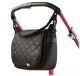Bolso Mamá Acolchado para Cochecitos de Bebé, Caretero, Varios Colores-Negro - imagen 2
