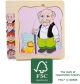 Puzzle a capas La vida del abuelo - 28 piezas