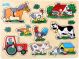 Puzzle de madera para Niños Agricultor 