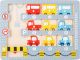 Puzzle de madera desplazable Aparcamiento