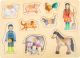 Puzzle granja y vida en el campo 