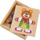 Puzzle Oso para Vestir Nico - 20 piezas