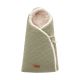 Saco Capazo Cruzado Soft Winter Kaki: Elegancia y Calidez para Tu Bebé