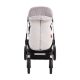 Saco para Silla de Paseo Universal Viella Gris (45x98x3 cm) – Adaptable, Desenfundable y con Cremalleras Laterales