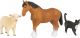 Set animales de la granja Woodfriends