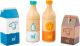 Set de bebidas fresh , juguete de madera, 4 piezas