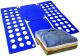 Tabla plegable para doblar ropa 60 x 70 cm