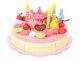 Tarta de Cumpleaños Rosa de madera , hasta 48 piezas