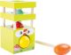 Torre para golpear Gallina , Juguete de Madera