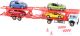 Trailer para coches, incluye 4 coches