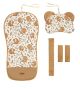 Set de Lujo para Cochecito de Bebé Terciopelo - Conejo y Oso - imagen 2