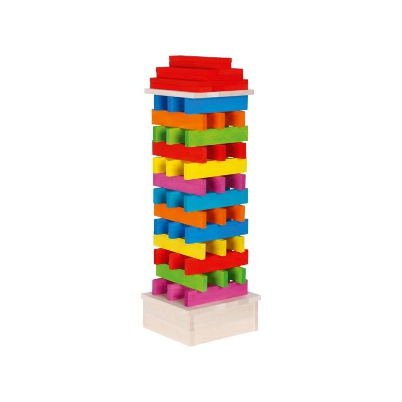 200 Bloques Coloridos de construcción de madera 