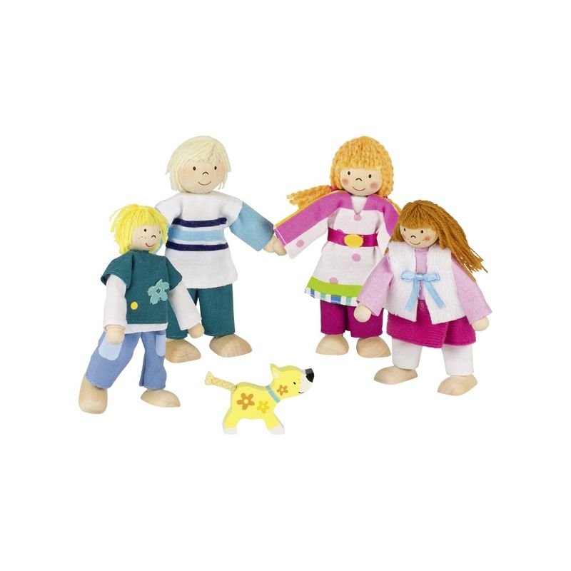 Familia de muñecos flexibles articulados, de Goki - imagen 2